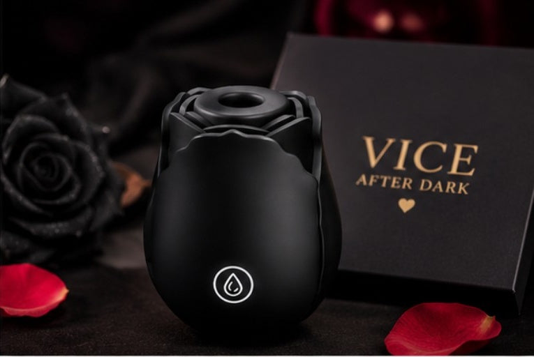 The Black Rose™ Dual-Stimulation Pleasure Massager