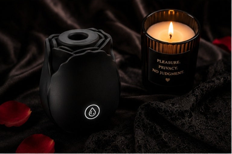 The Black Rose™ Dual-Stimulation Pleasure Massager