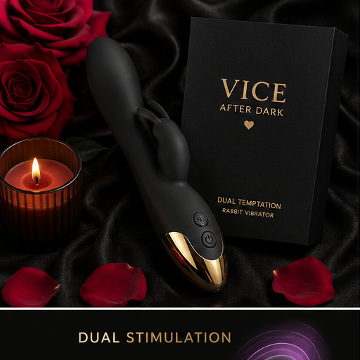 Vice After Dark™ Dual Temptation Rabbit Vibrator
